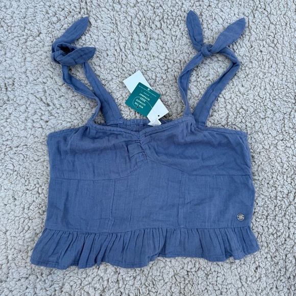 NWT Roxy Beyond me tank top Blue - Picture 3 of 5